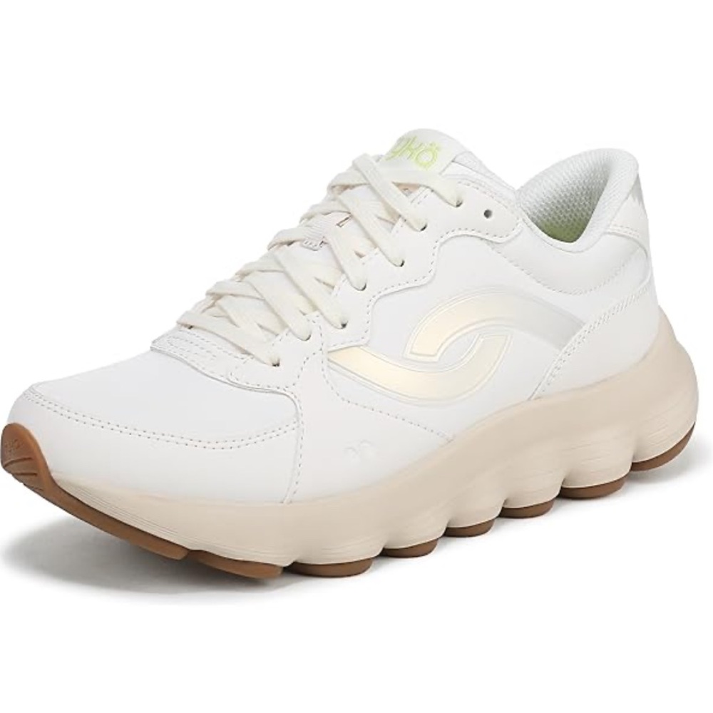 Ryka Women's PodFlow Retro Lace-Up Walking Sneakers